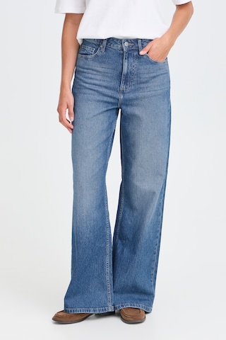 b.young Wide leg Jeans in Blue: front