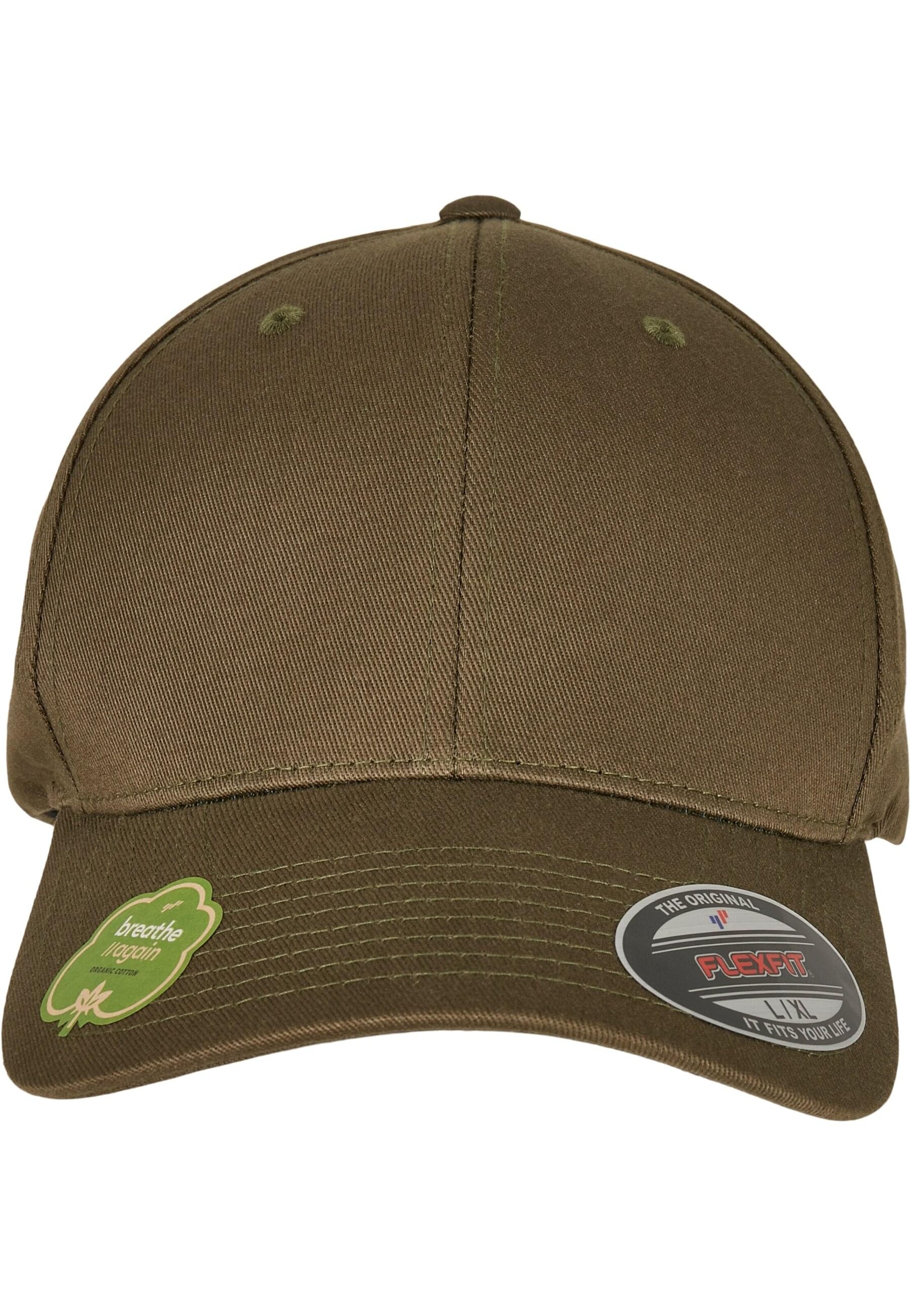 Casquette Flexfit en vert : devant