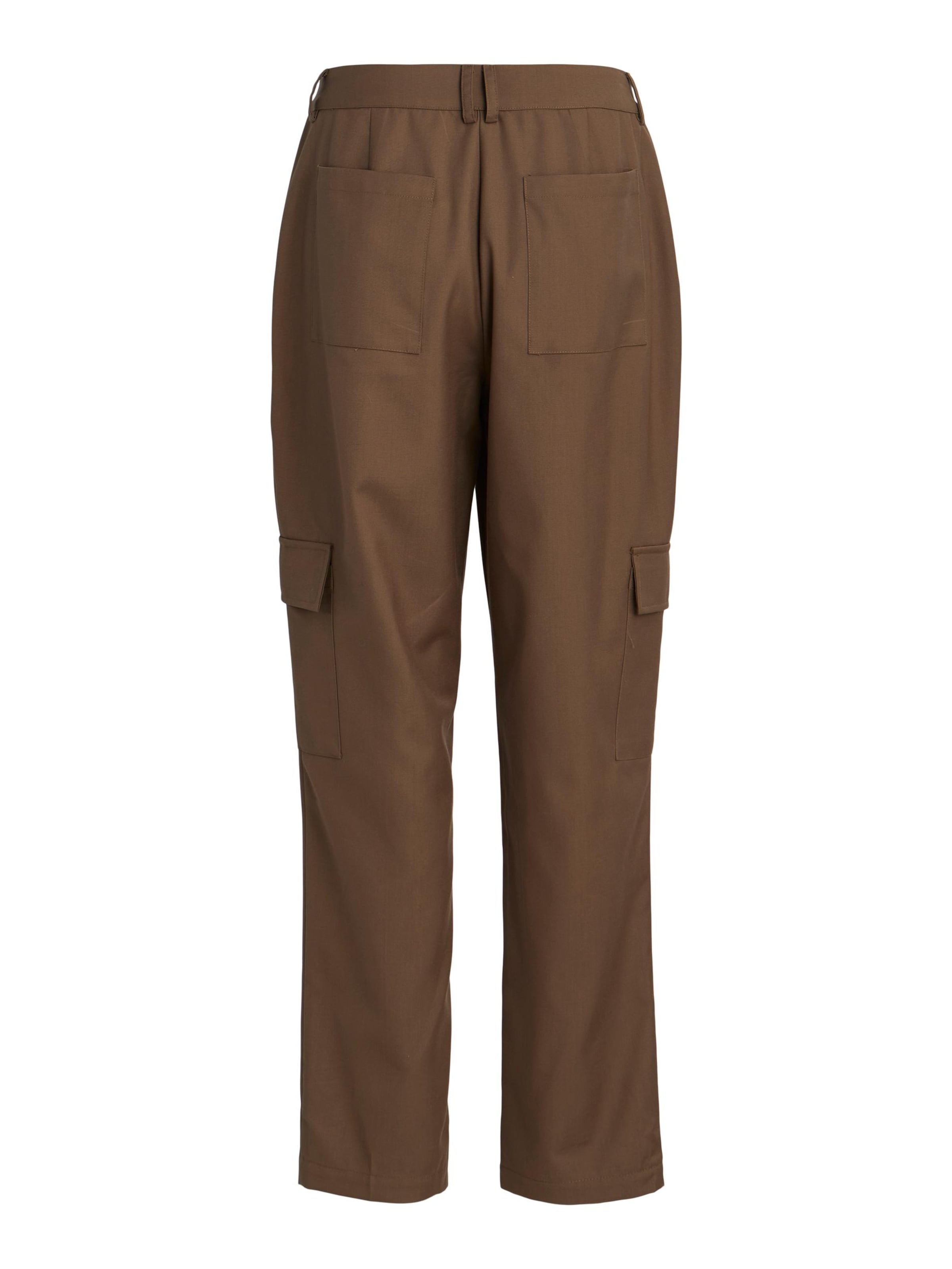 OBJECT Szabványos Cargo nadrágok 'Andrea' - barna