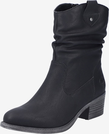 Rieker Bootie in Black: front