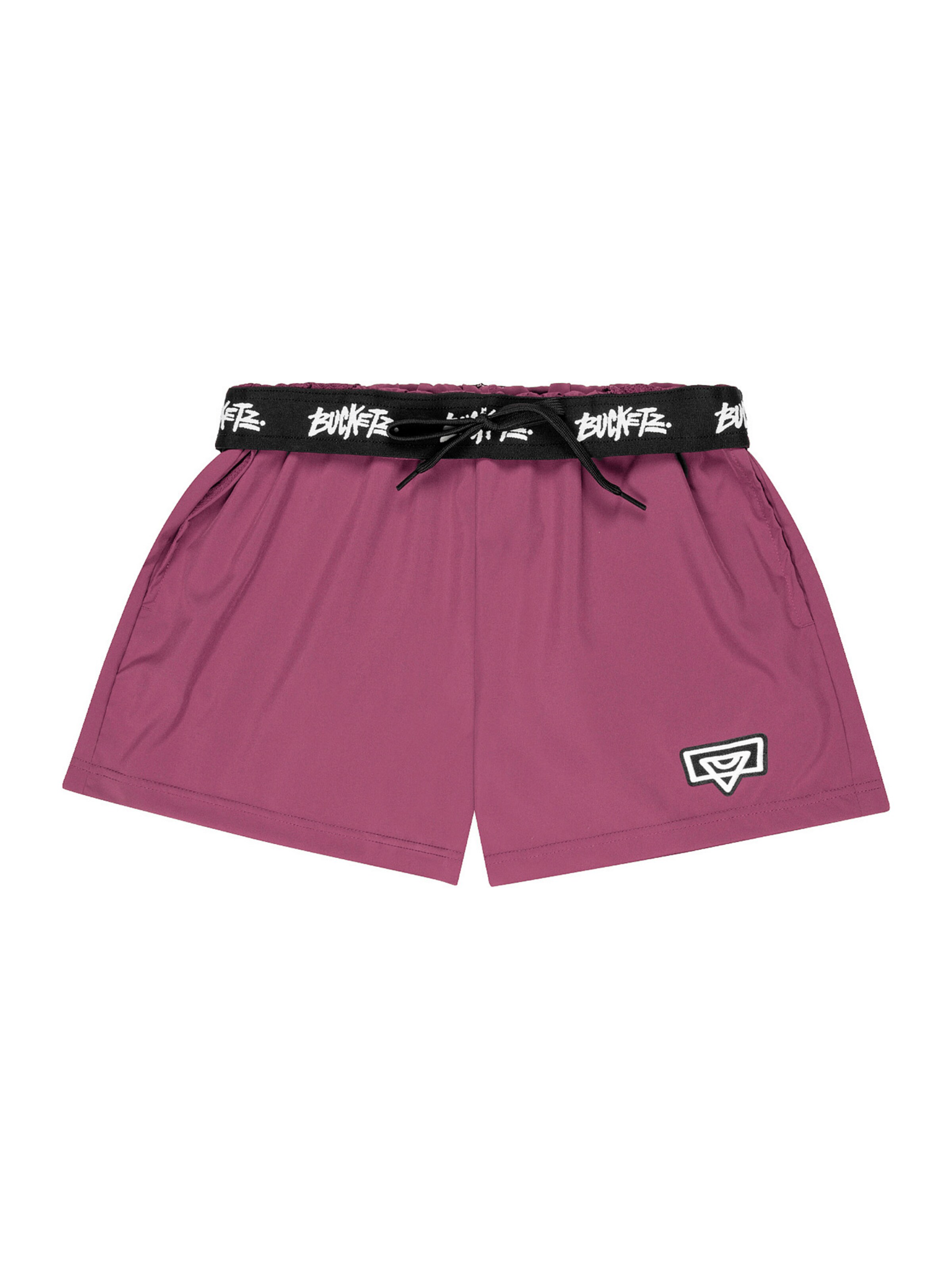 Bucketz Regular Funktionsshorts 'New School' in Pink