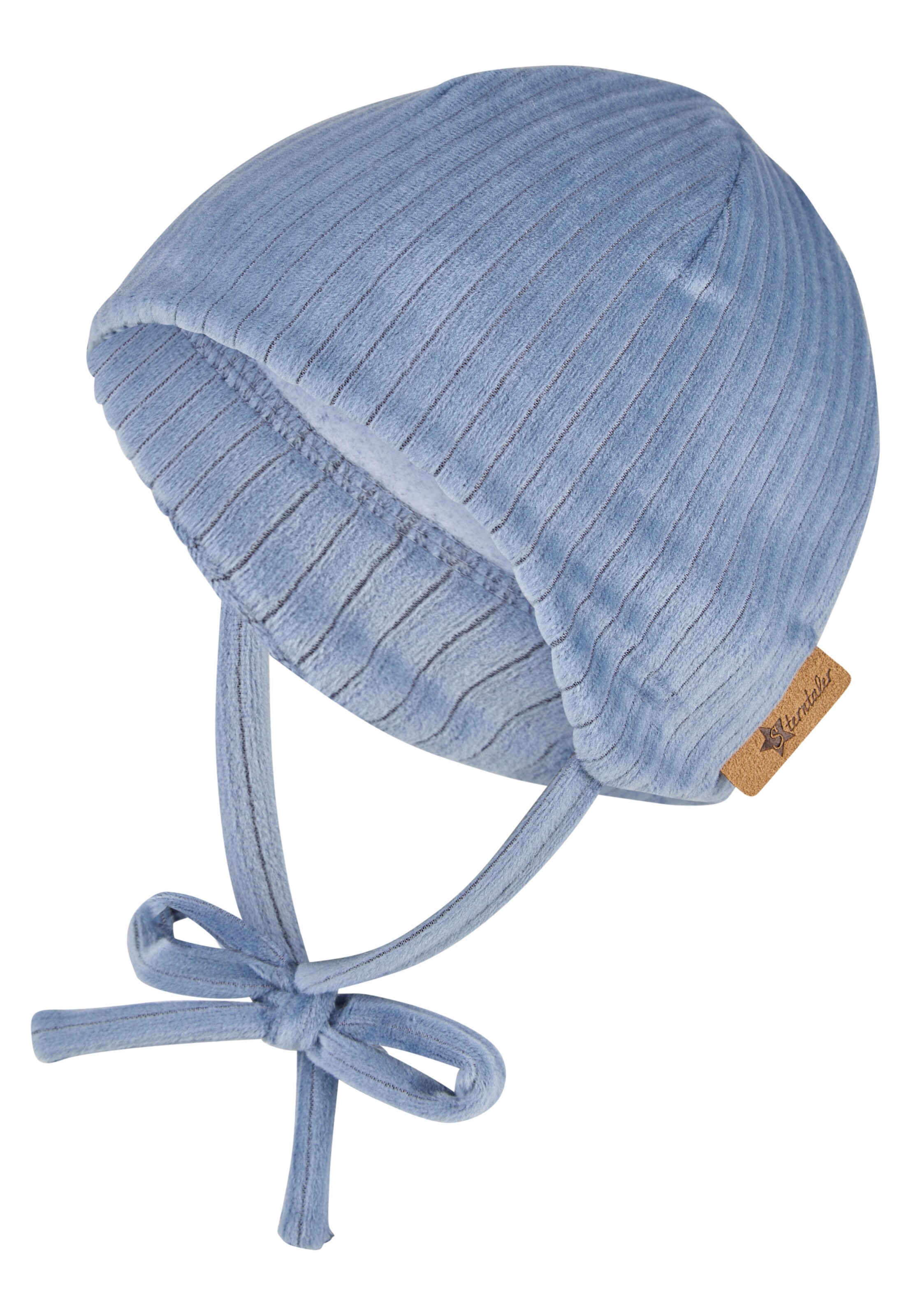 STERNTALER Beanie in Blue: front