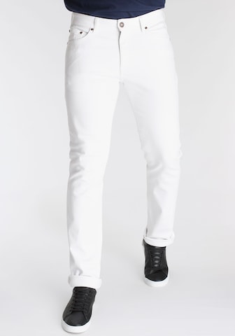DELMAO Slim fit Jeans in White: front