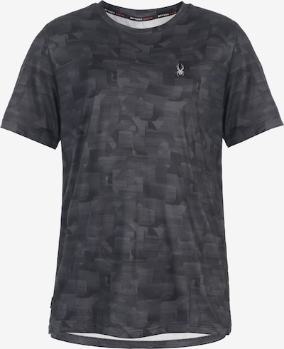 Sportiniai marškinėliai iš Spyder, spalva – juoda, Prekių apžvalga