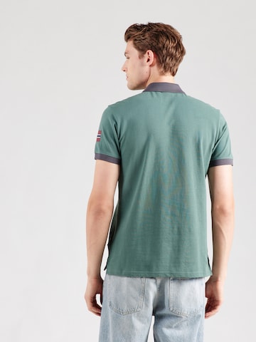 NAPAPIJRI Μπλουζάκι 'EMBERS' σε πράσινο: πίσω
