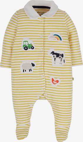 Frugi Overall in Weiß: front