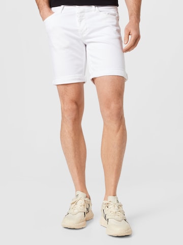 BLEND Regular Shorts in Weiß: predná strana