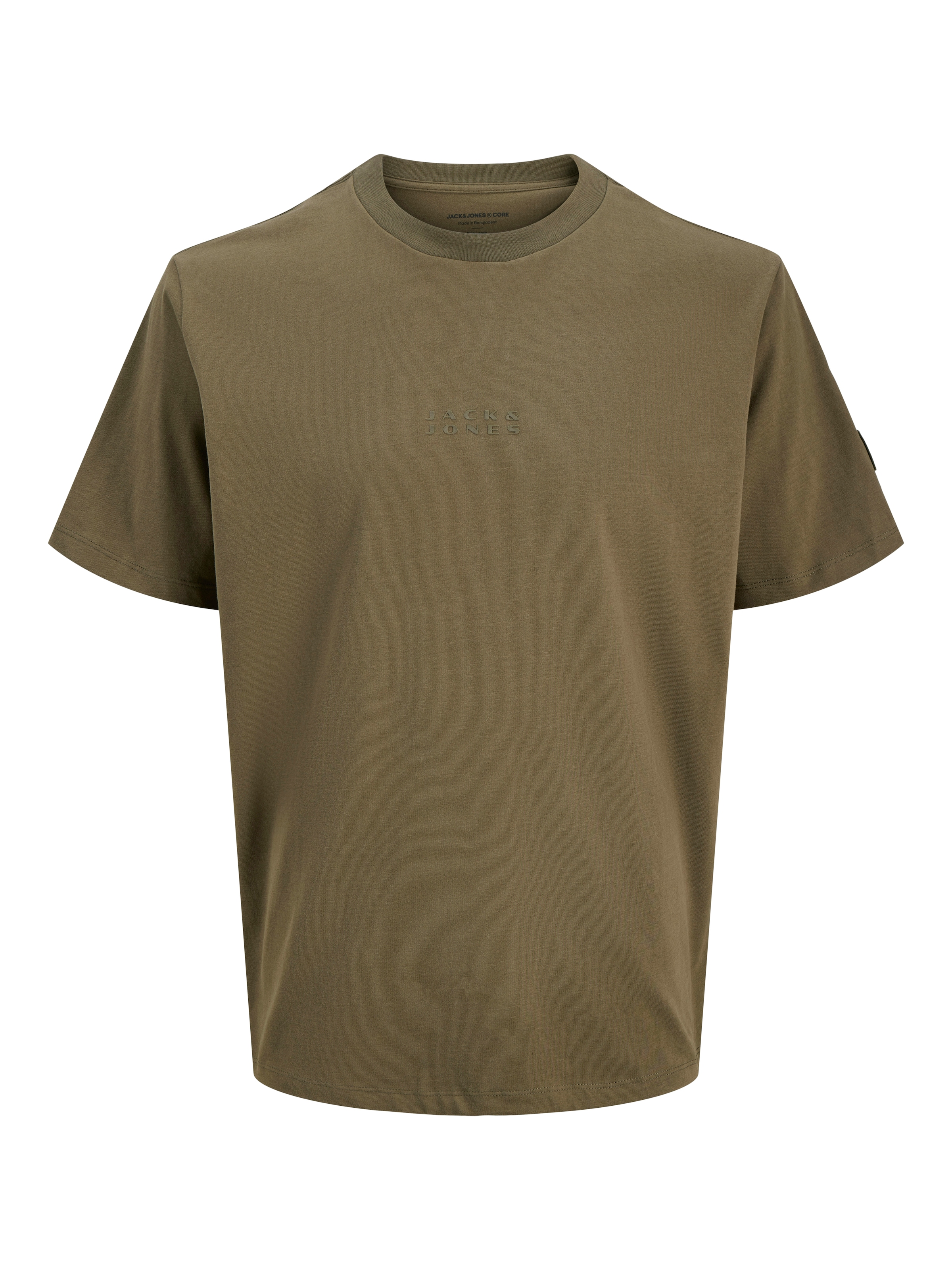 JACK & JONES Shirt in Brown: front