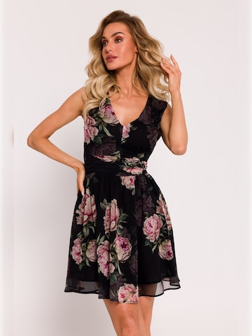 made of emotion - Vestido de verano 'M782' en negro: frente