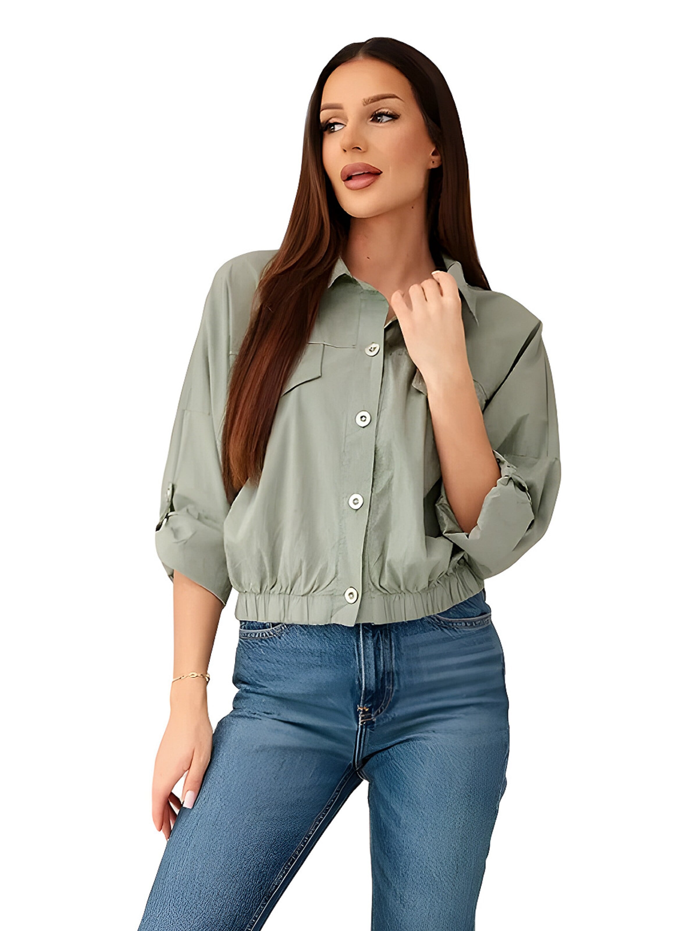 Lumera Tussenjas 'Lusso' in Groen