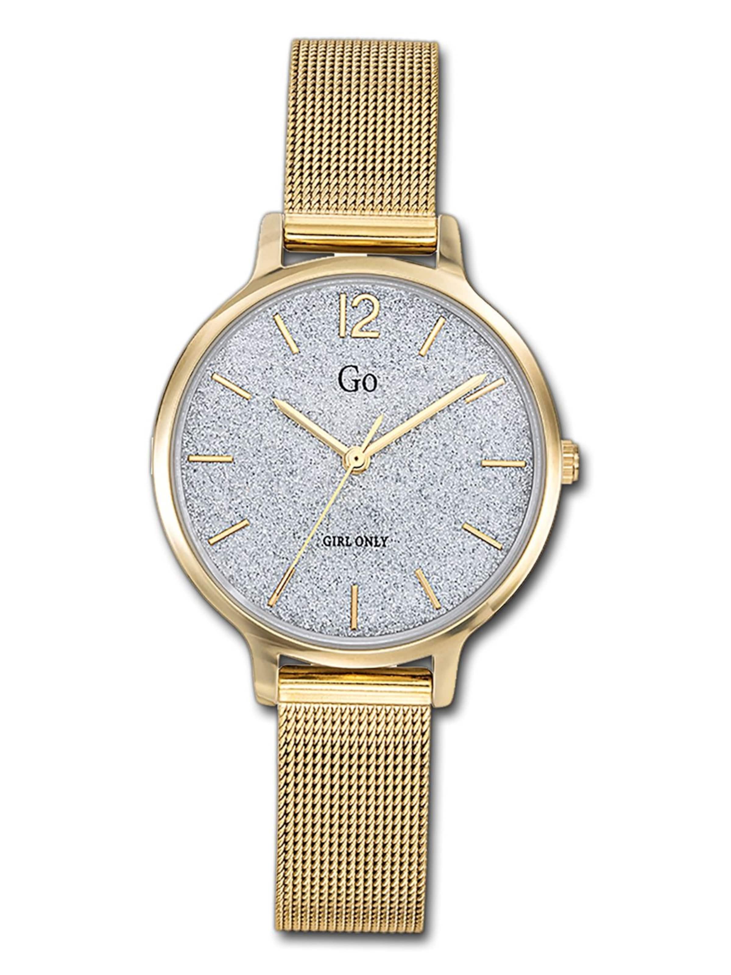Orologio analogico di GO GirlOnly in oro: frontale