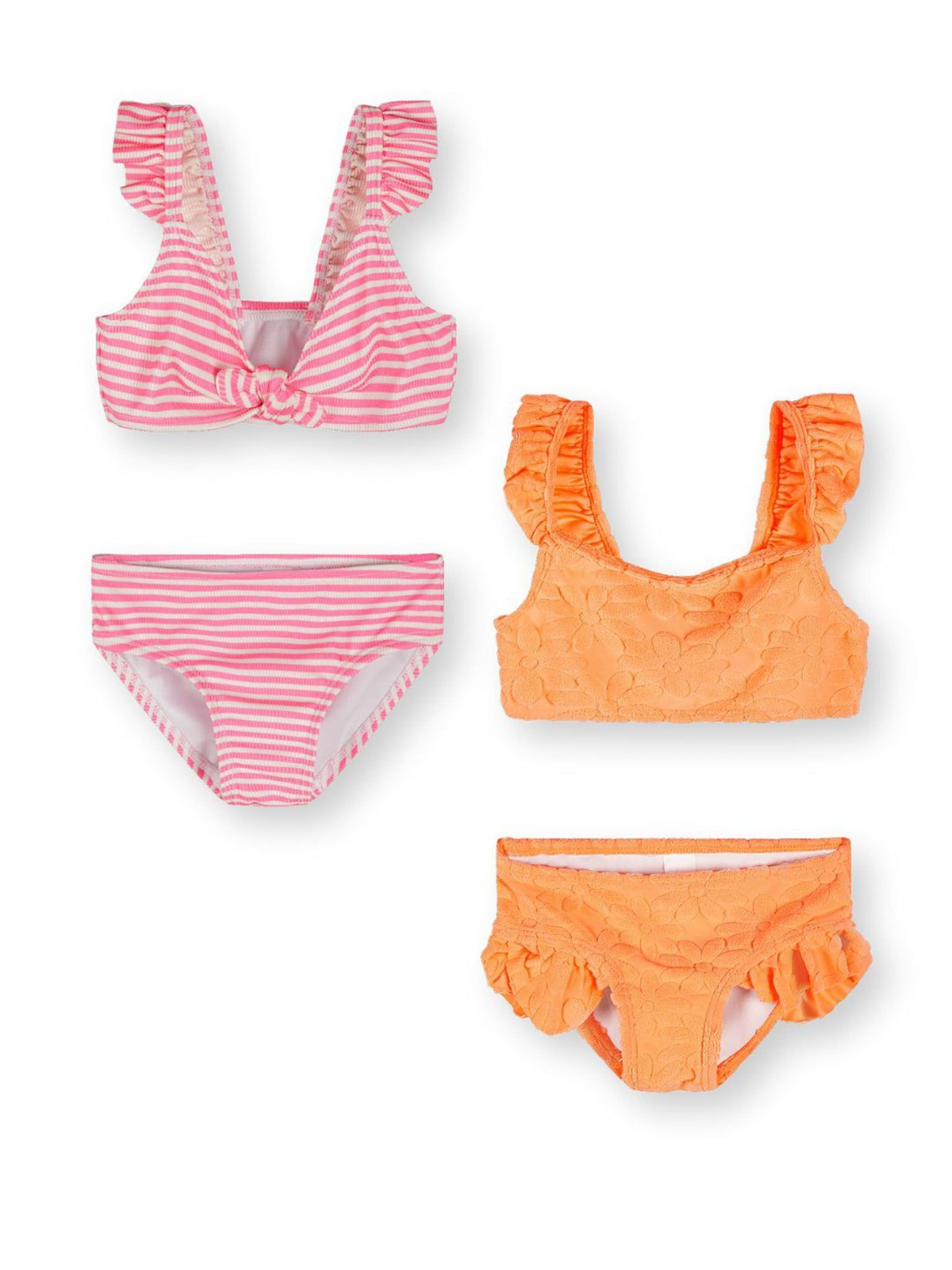 MINOTIBustier Bikini - narančasta boja: prednji dio