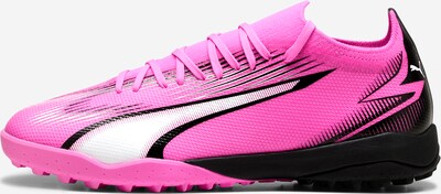 PUMA Chaussure de foot 'Ultra Match' en rose néon / noir / blanc, Vue avec produit