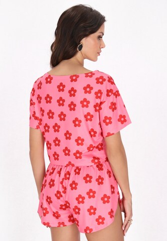 Pyjama faina en rose