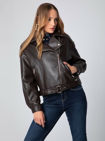 Wittchen Between-Season Jacket in Brown: front