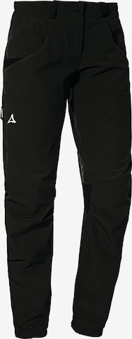 Schöffel Regular Outdoorhose 'Zumaia' in Schwarz: predná strana