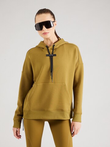 On Sweatshirt in Grün: Vorderseite