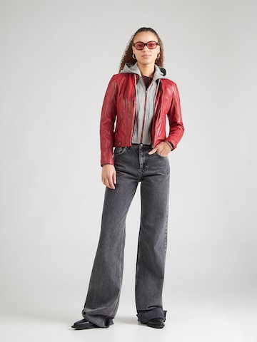 Mauritius Prechodná bunda 'Ammy' - Červená: predná strana