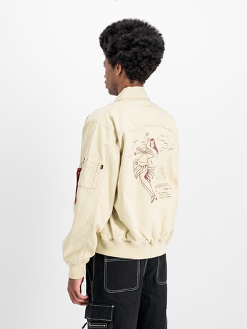 Giacca di mezza stagione 'Honolulu' di ALPHA INDUSTRIES in beige: frontale