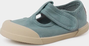 Pisamonas - Zapatos primeros pasos en azul: frente