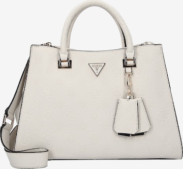Sacs à main 'Cresidia' GUESS en blanc : devant