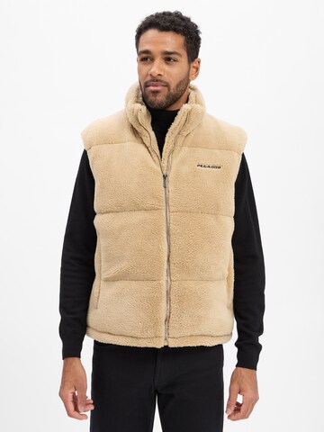 Pegador Bodywarmer 'Landin' in Beige: voorkant
