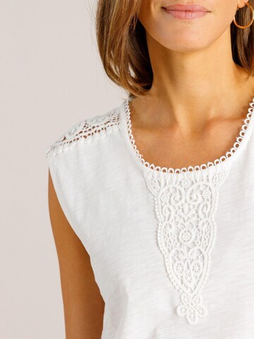 IVY BEAU Shirt 'IVY Beau verene top offwhite' in Wit