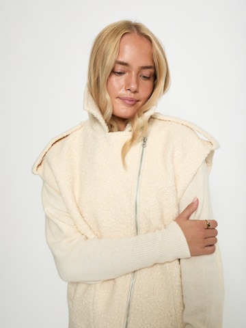 Gilet 'June' Peppercorn en beige