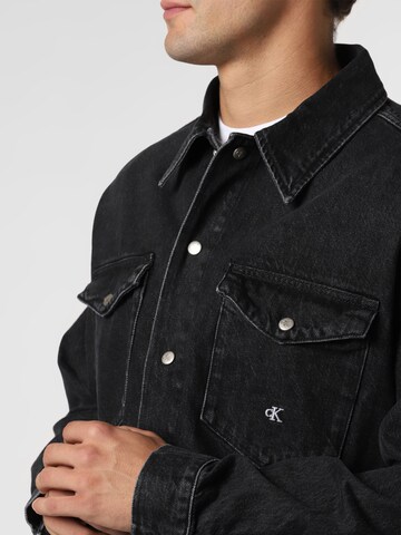 Calvin Klein Jeans Comfort Fit Jacke in Schwarz