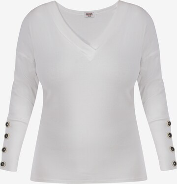 Karko Blouse 'AIDA' in Wit: voorkant