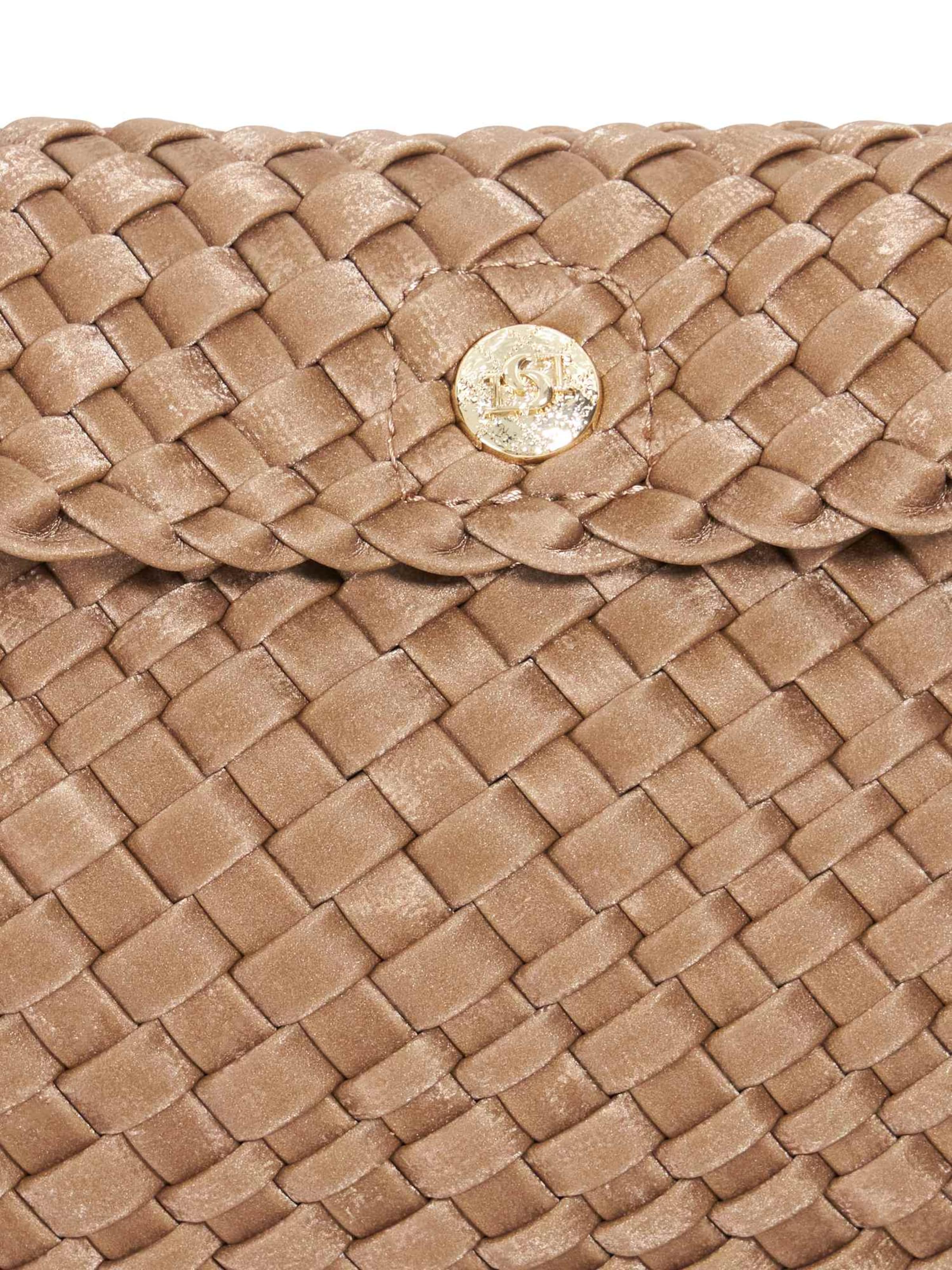 Dune LONDON Clutch in Bruin