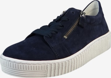 Baskets basses GABOR en bleu : devant