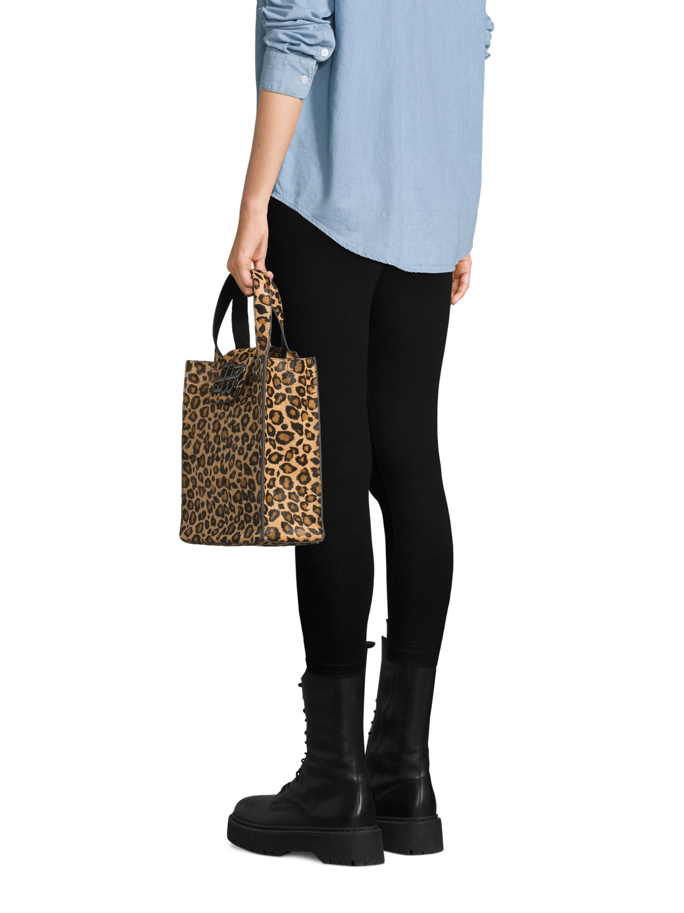 Munthe Handtasche 'PAZZIE' in Braun: Vorderseite