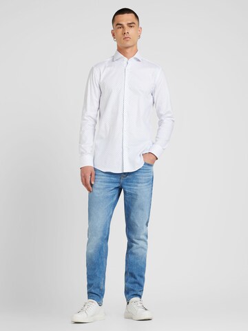 BOSS Slim fit Üzleti ing 'Hank' - fehér