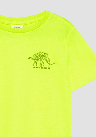 s.Oliver Shirt in Geel