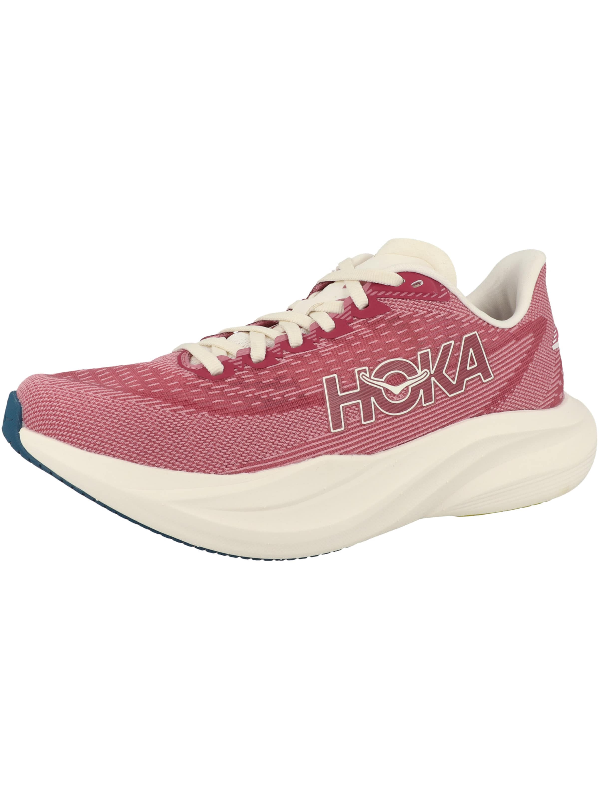 Chaussure de course 'Mach 7' HOKA en rose : devant