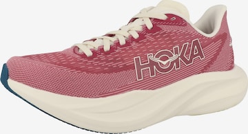 Chaussure de course 'Mach 7' HOKA en rose : devant