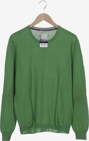 Windsor Sweater & Cardigan in M-L in Green: front