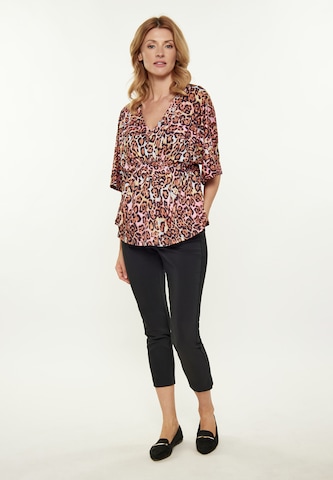 Usha Blouse in Brown