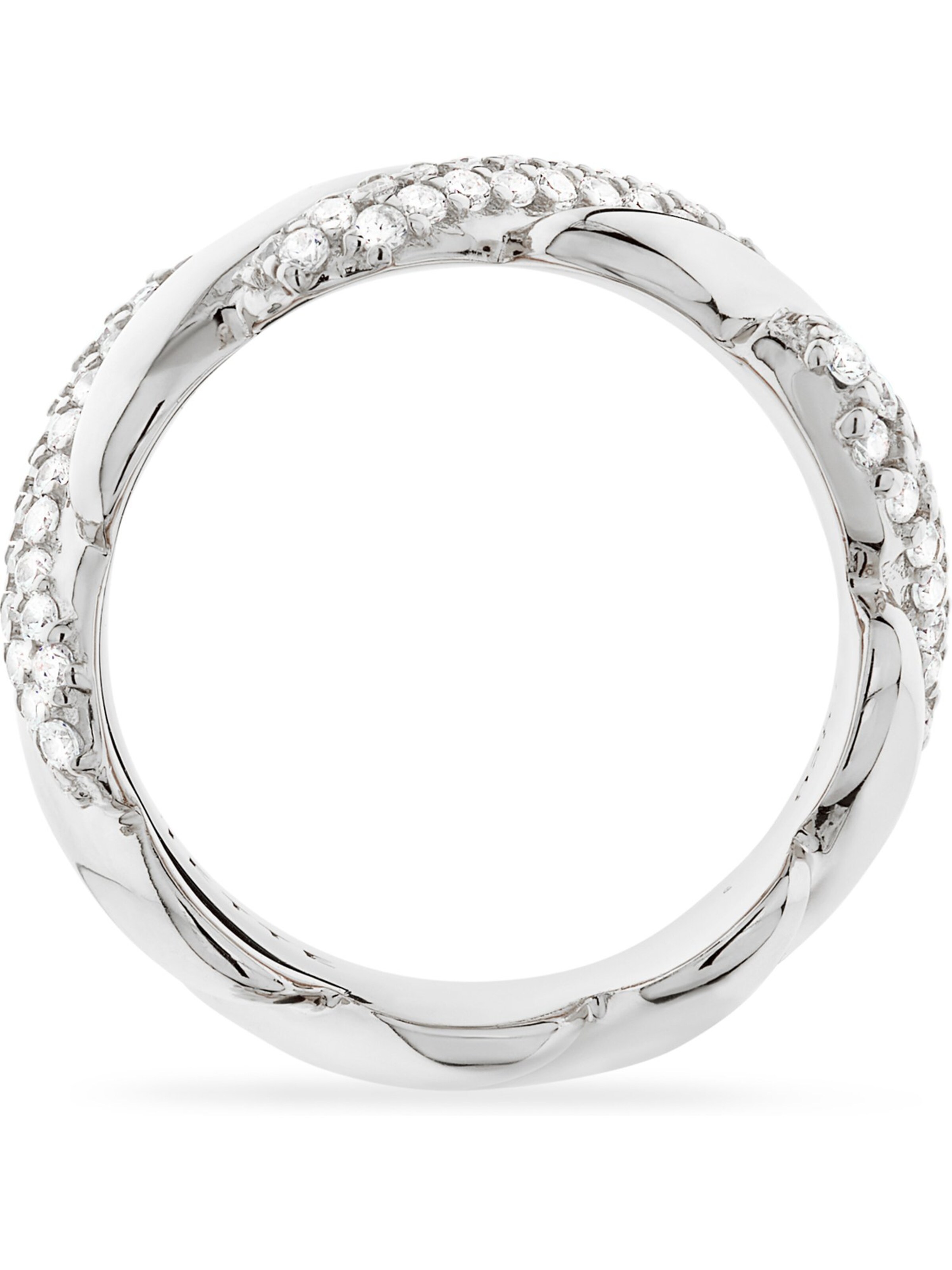 JETTE Ring in Silber