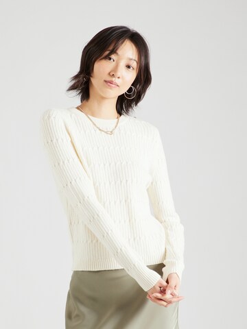 Pull-over 'KATIA' ONLY en blanc : devant