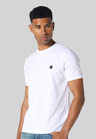883Police Shirt 'Dover' in Wit: voorkant