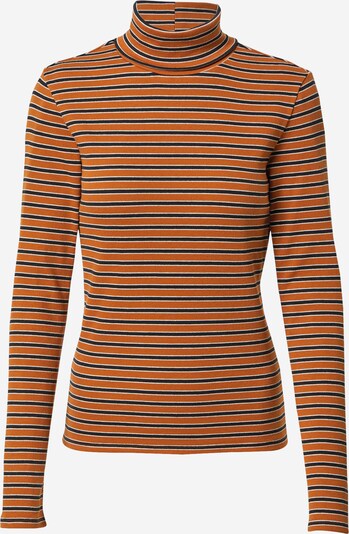 LEVI'S ® T-shirt 'Oriel Turtleneck' i brun / svart / vit, Produktvy