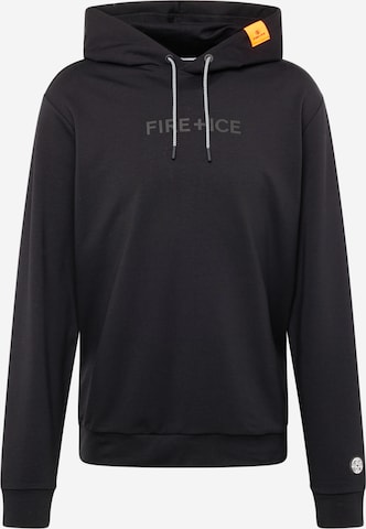 Bogner Fire + Ice Sweatshirt 'Cadell' in Zwart: voorkant