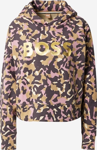 BOSS Black Sweatshirt 'Elia' in Mixed colors: front