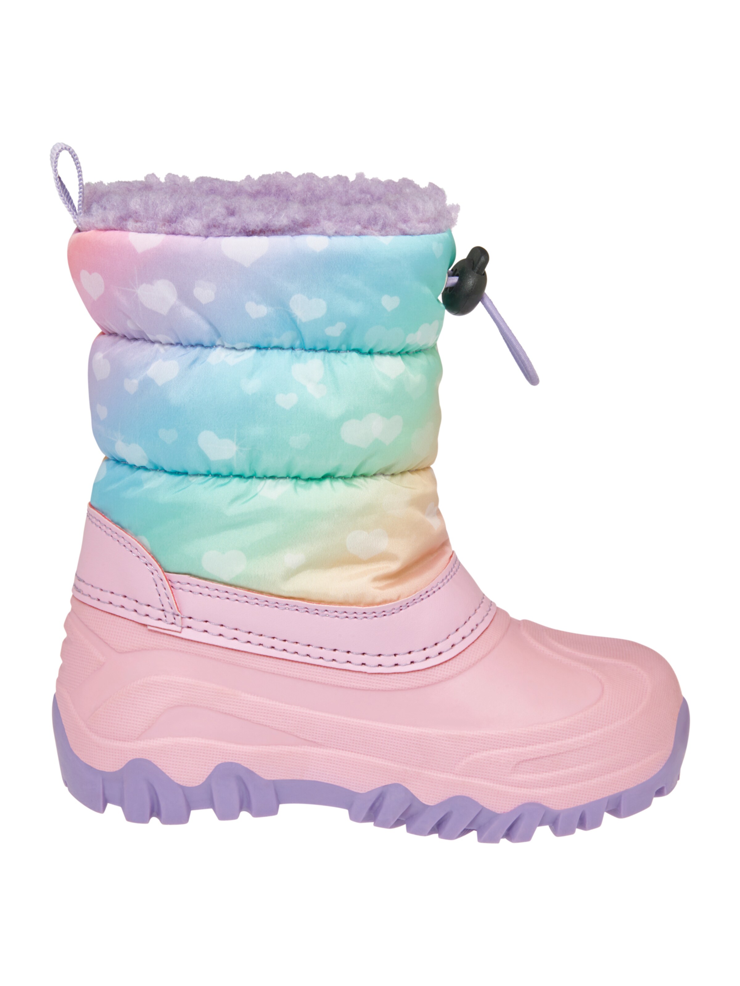 Bottes de neige 'Regenbogen' PLAYSHOES en rose