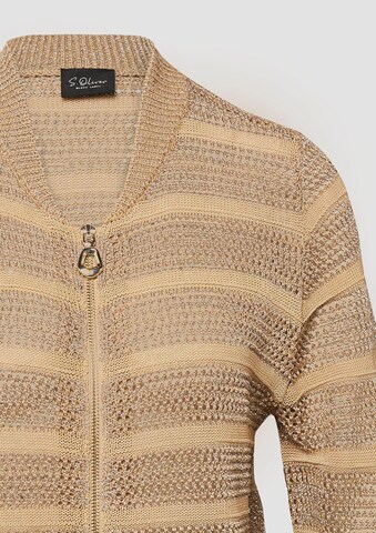 s.Oliver Knit cardigan in Brown
