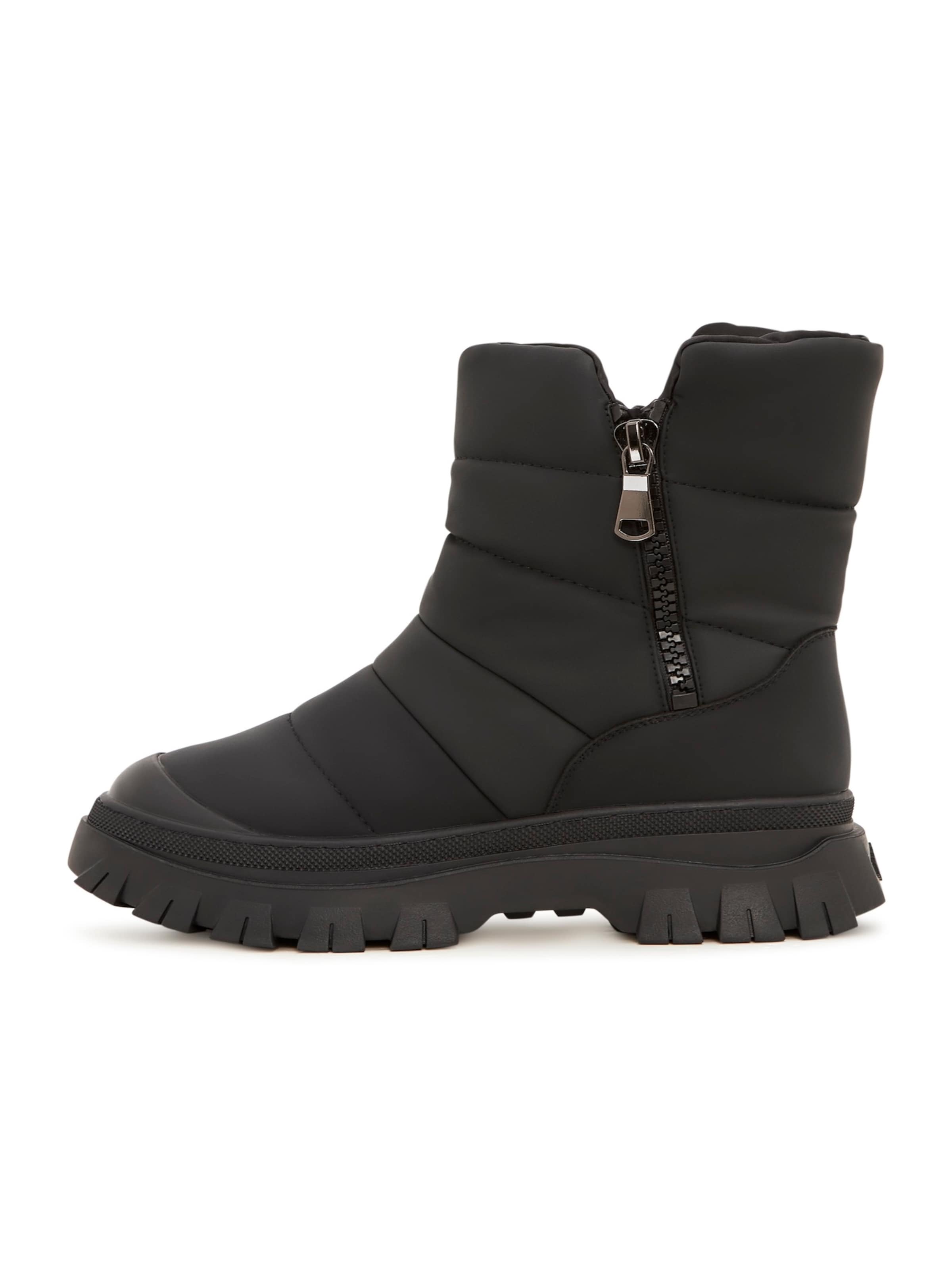 CESARE GASPARI Snowboots in Schwarz: Vorderseite