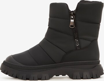 CESARE GASPARI Snow Boots in Black: front