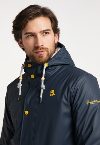 Schmuddelwedda Between-Season Jacket in Blue